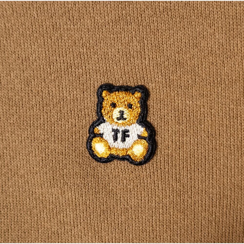 Teddy Fresh Oversized Pullover Tan Size XL Playful Streetwear Y2K NWT - Picture 5 of 9